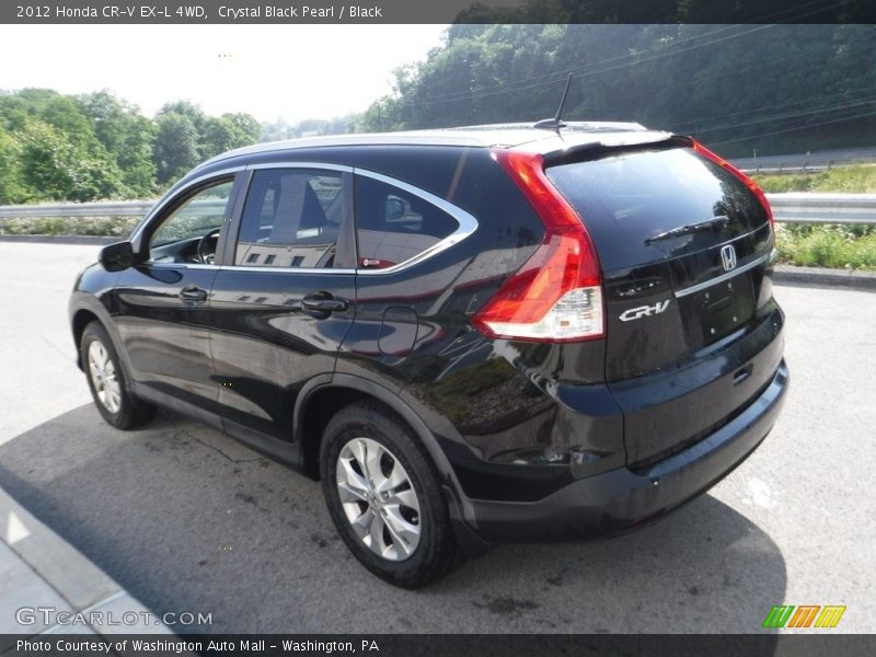 Crystal Black Pearl / Black 2012 Honda CR-V EX-L 4WD