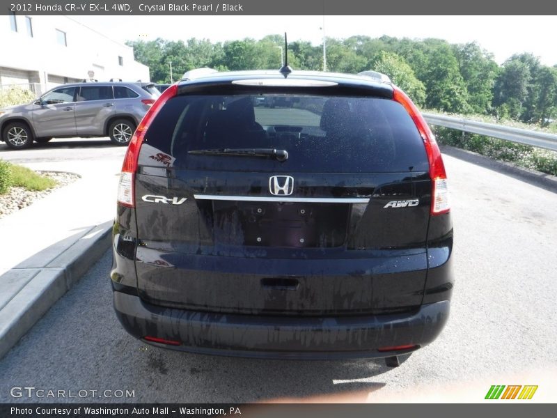 Crystal Black Pearl / Black 2012 Honda CR-V EX-L 4WD