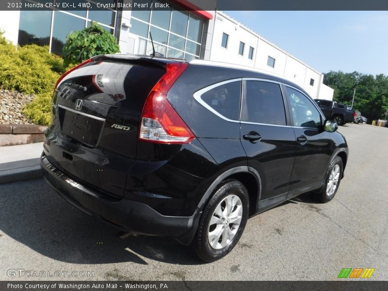 Crystal Black Pearl / Black 2012 Honda CR-V EX-L 4WD