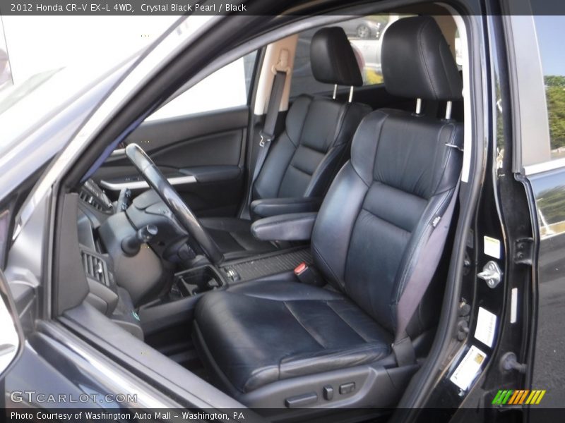 Crystal Black Pearl / Black 2012 Honda CR-V EX-L 4WD
