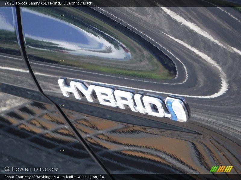 Blueprint / Black 2021 Toyota Camry XSE Hybrid