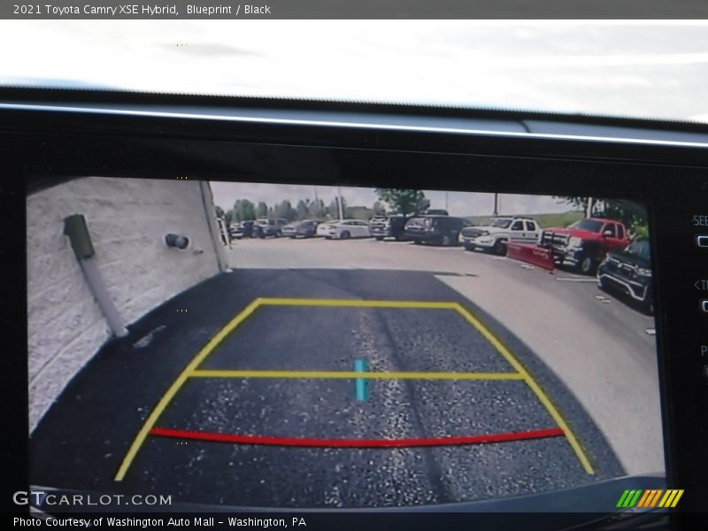 Blueprint / Black 2021 Toyota Camry XSE Hybrid