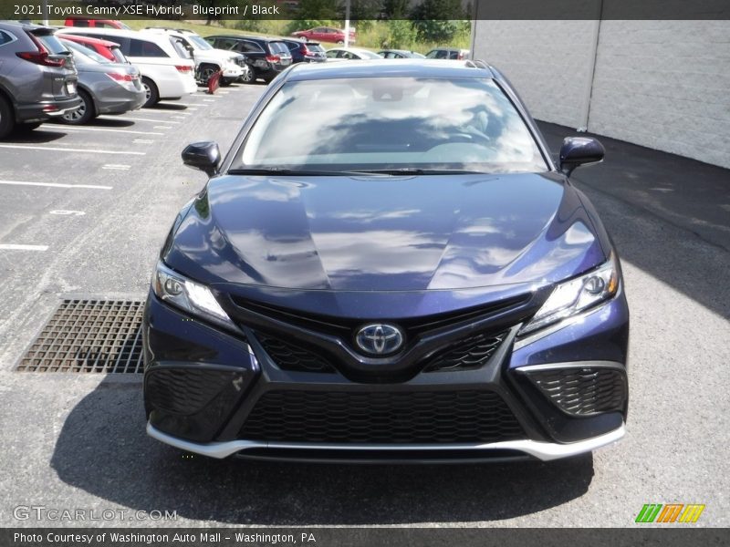 Blueprint / Black 2021 Toyota Camry XSE Hybrid