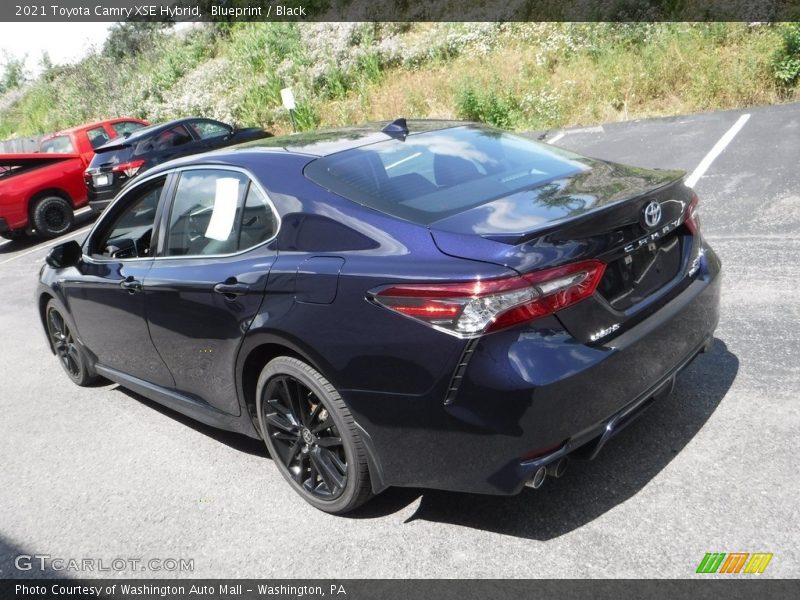 Blueprint / Black 2021 Toyota Camry XSE Hybrid