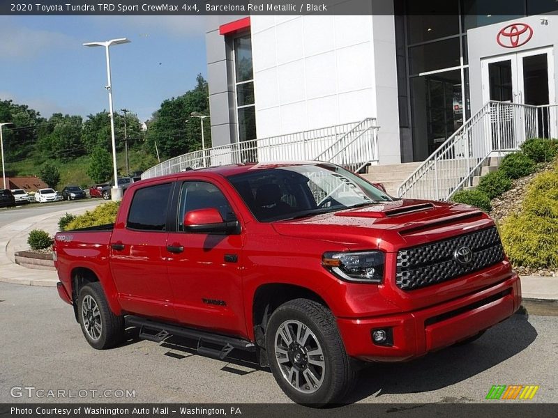 Front 3/4 View of 2020 Tundra TRD Sport CrewMax 4x4