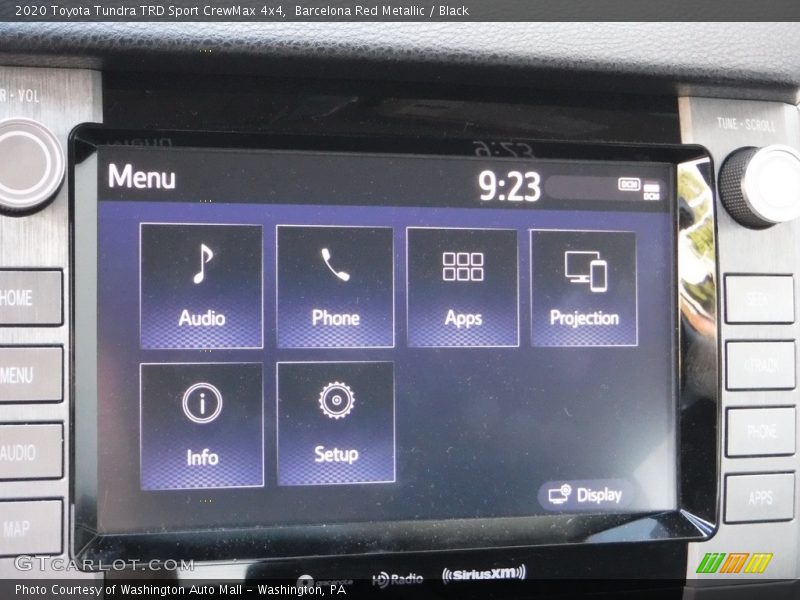 Barcelona Red Metallic / Black 2020 Toyota Tundra TRD Sport CrewMax 4x4