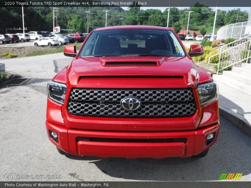 Barcelona Red Metallic / Black 2020 Toyota Tundra TRD Sport CrewMax 4x4