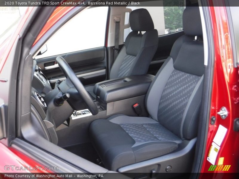 Front Seat of 2020 Tundra TRD Sport CrewMax 4x4