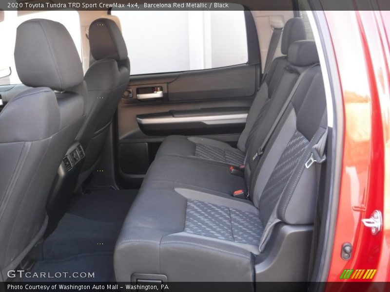 Rear Seat of 2020 Tundra TRD Sport CrewMax 4x4