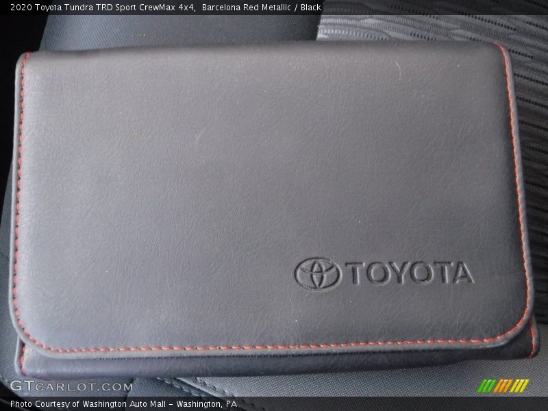 Barcelona Red Metallic / Black 2020 Toyota Tundra TRD Sport CrewMax 4x4