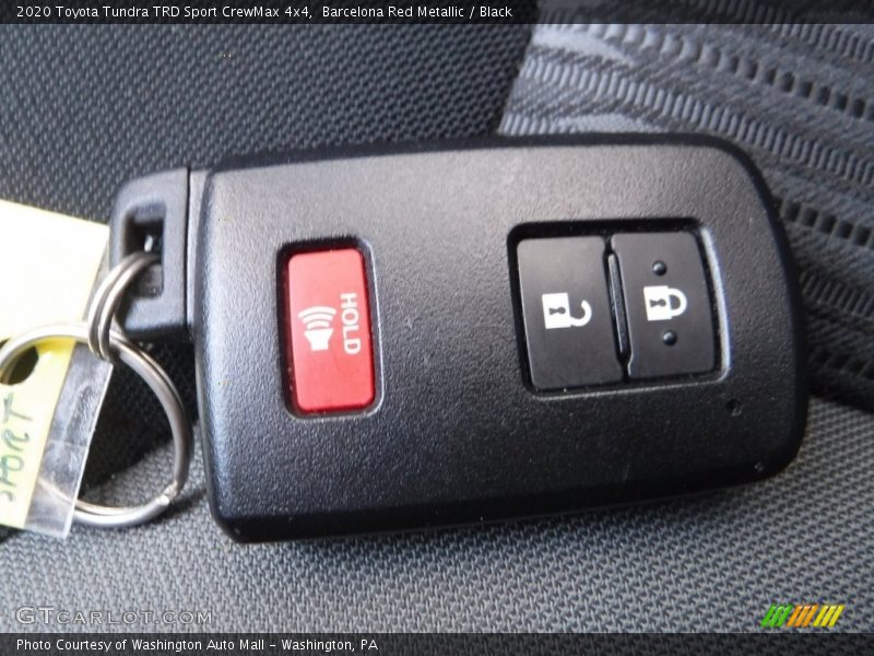 Keys of 2020 Tundra TRD Sport CrewMax 4x4
