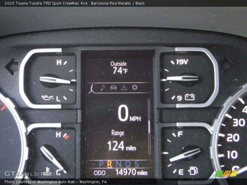  2020 Tundra TRD Sport CrewMax 4x4 TRD Sport CrewMax 4x4 Gauges