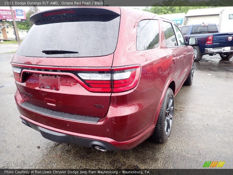 Octane Red Pearl / Black 2021 Dodge Durango R/T AWD