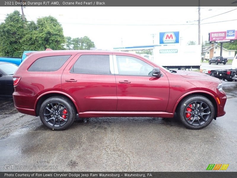 Octane Red Pearl / Black 2021 Dodge Durango R/T AWD