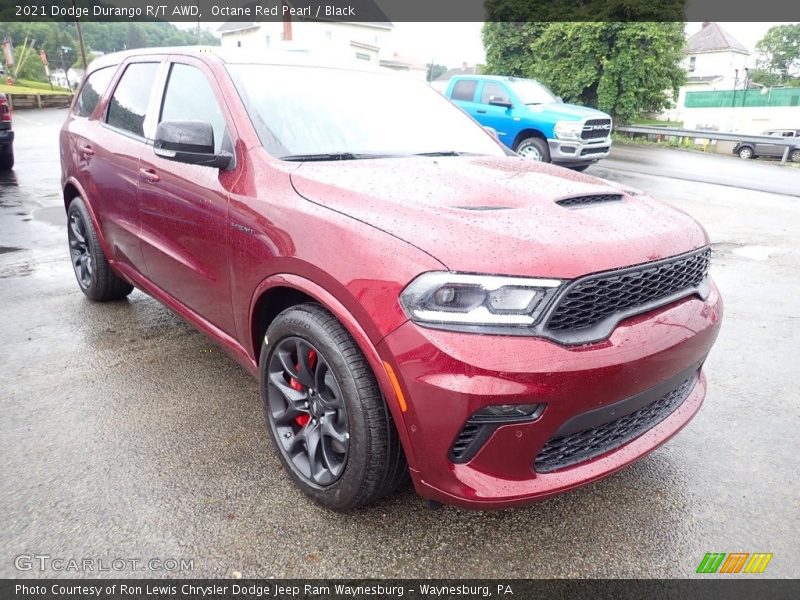 Octane Red Pearl / Black 2021 Dodge Durango R/T AWD