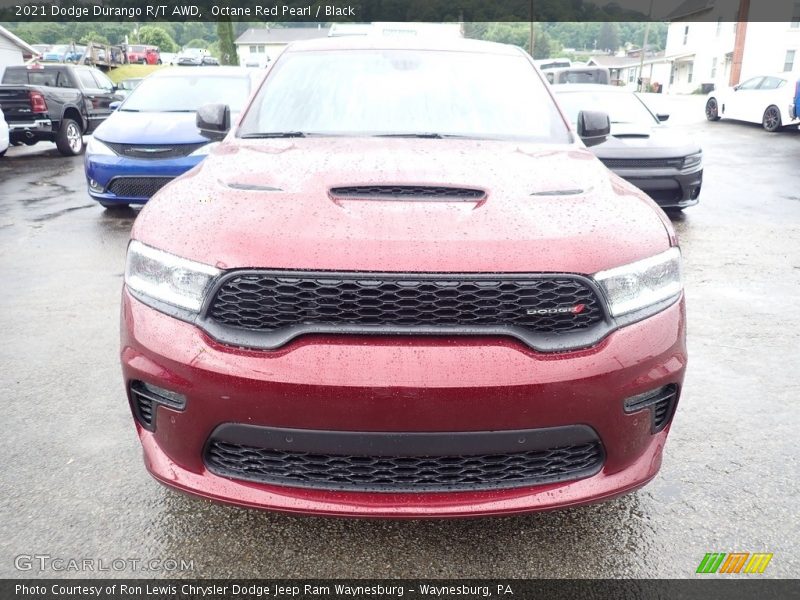 Octane Red Pearl / Black 2021 Dodge Durango R/T AWD