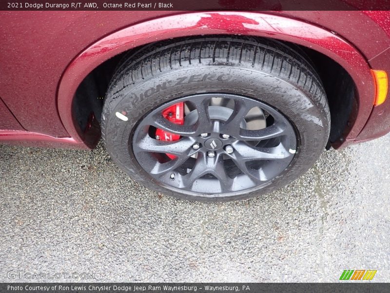 Octane Red Pearl / Black 2021 Dodge Durango R/T AWD