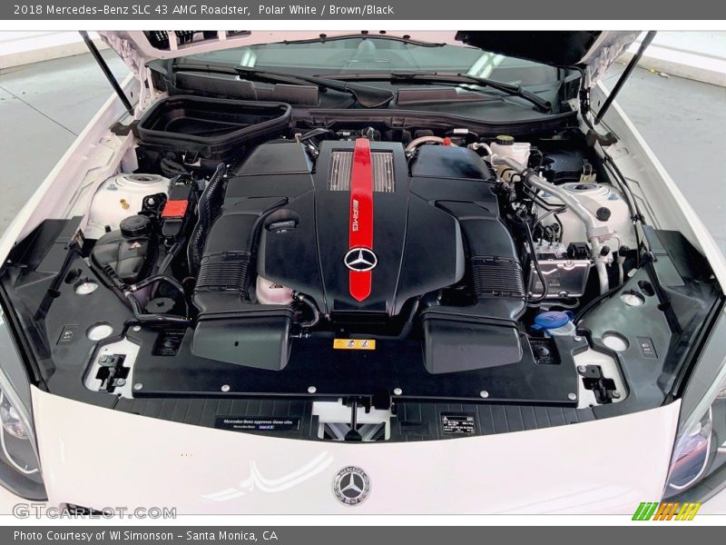  2018 SLC 43 AMG Roadster Engine - 3.0 Liter biturbo DOHC 24-Valve VVT V6
