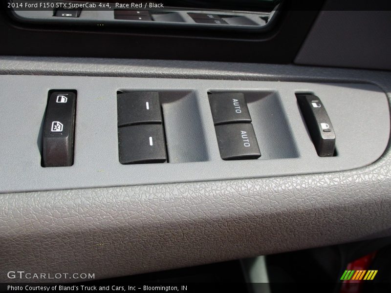 Race Red / Black 2014 Ford F150 STX SuperCab 4x4