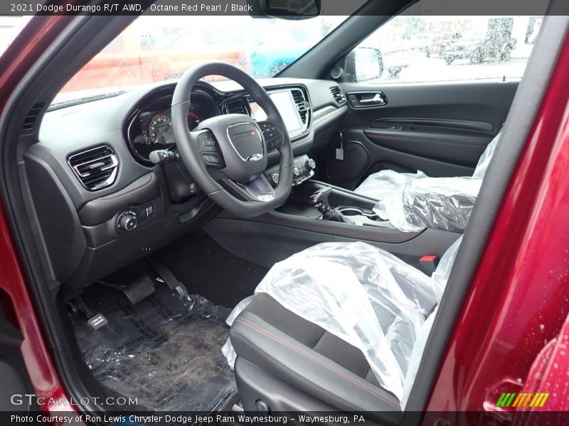 Octane Red Pearl / Black 2021 Dodge Durango R/T AWD