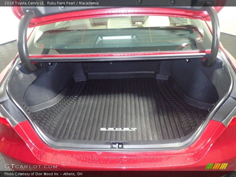 Ruby Flare Pearl / Macadamia 2018 Toyota Camry LE