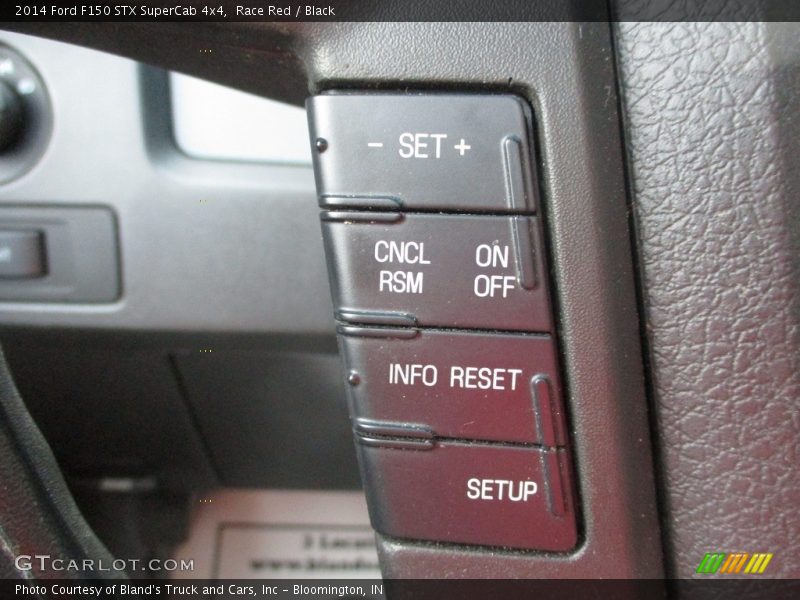 Race Red / Black 2014 Ford F150 STX SuperCab 4x4