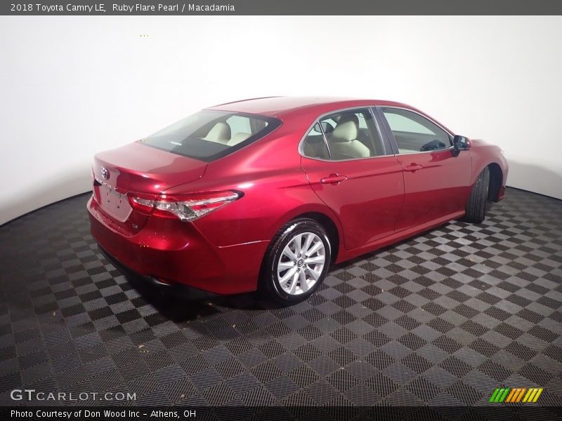 Ruby Flare Pearl / Macadamia 2018 Toyota Camry LE