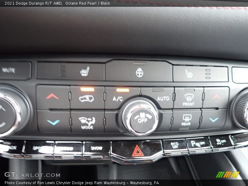 Octane Red Pearl / Black 2021 Dodge Durango R/T AWD