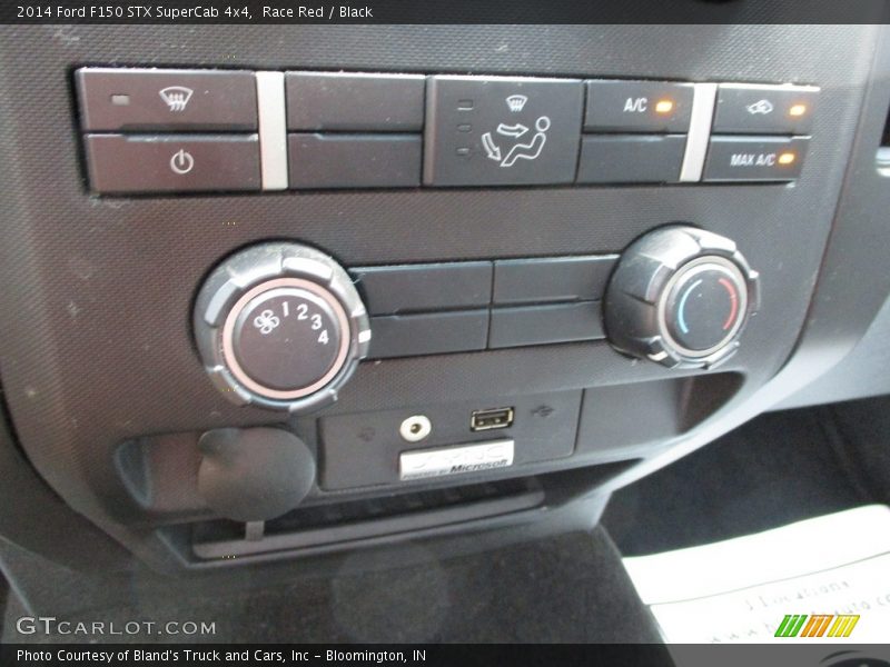 Race Red / Black 2014 Ford F150 STX SuperCab 4x4