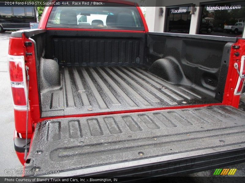 Race Red / Black 2014 Ford F150 STX SuperCab 4x4