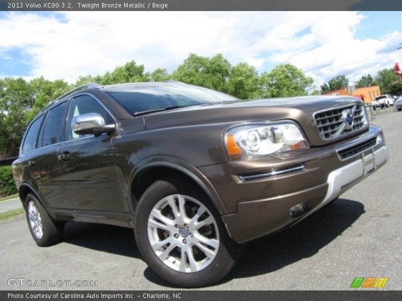 Twilight Bronze Metallic / Beige 2013 Volvo XC90 3.2