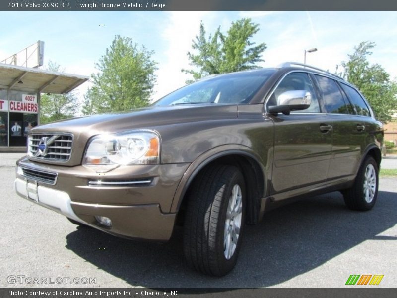 Twilight Bronze Metallic / Beige 2013 Volvo XC90 3.2