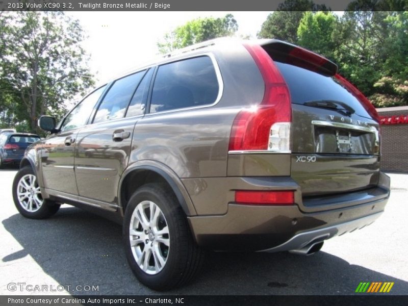 Twilight Bronze Metallic / Beige 2013 Volvo XC90 3.2