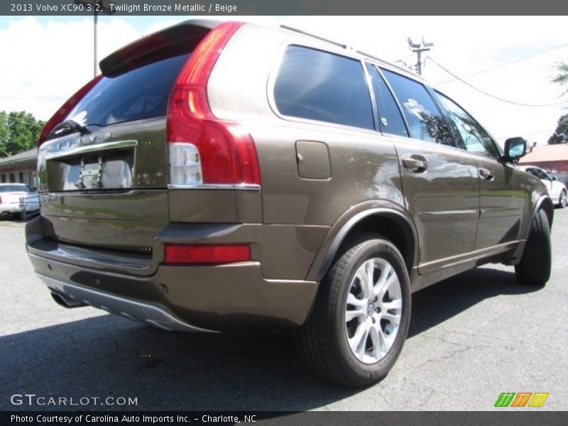 Twilight Bronze Metallic / Beige 2013 Volvo XC90 3.2