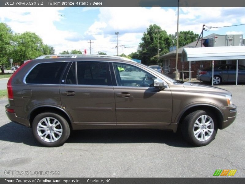 Twilight Bronze Metallic / Beige 2013 Volvo XC90 3.2
