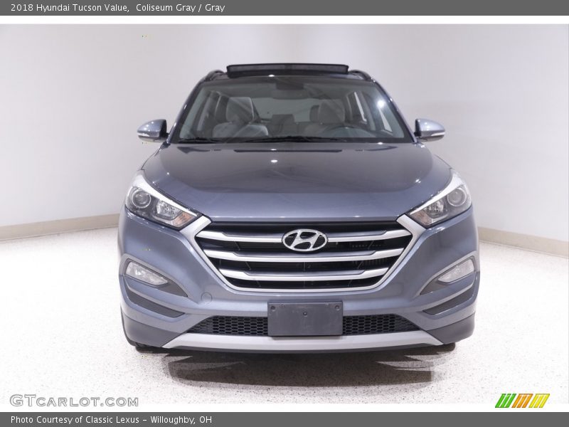 Coliseum Gray / Gray 2018 Hyundai Tucson Value