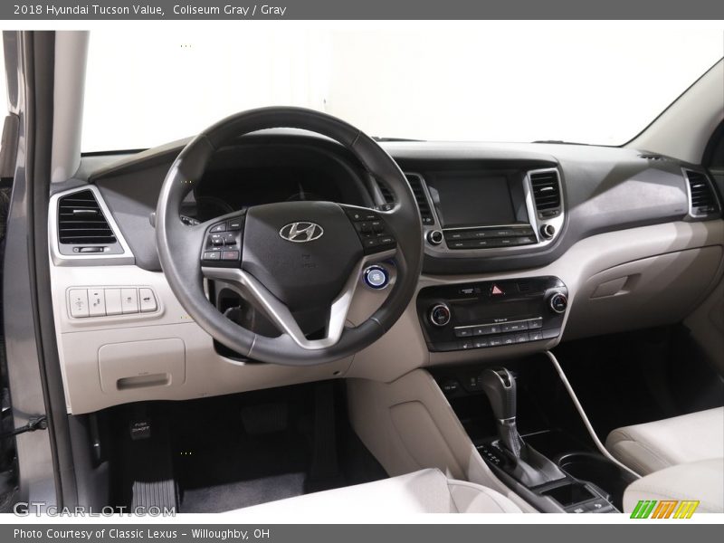 Dashboard of 2018 Tucson Value
