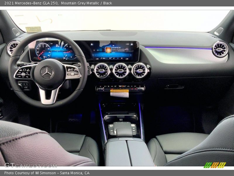 Mountain Grey Metallic / Black 2021 Mercedes-Benz GLA 250