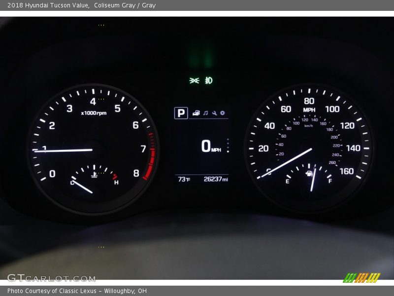  2018 Tucson Value Value Gauges