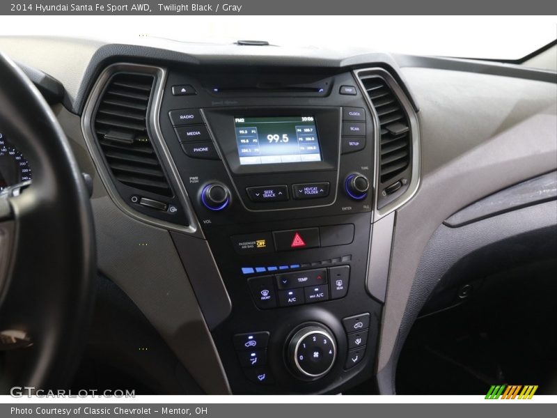 Twilight Black / Gray 2014 Hyundai Santa Fe Sport AWD