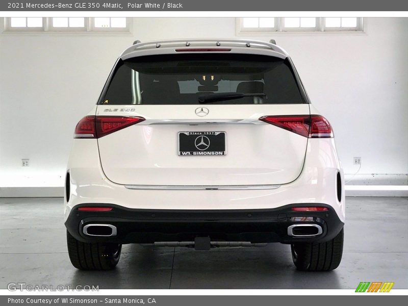 Polar White / Black 2021 Mercedes-Benz GLE 350 4Matic