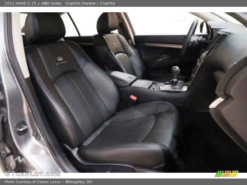 Graphite Shadow / Graphite 2011 Infiniti G 25 x AWD Sedan