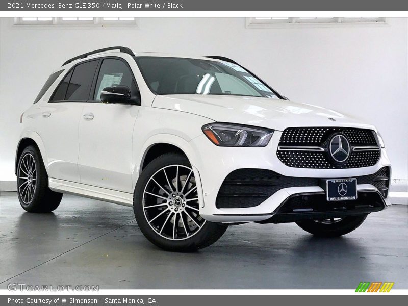 Polar White / Black 2021 Mercedes-Benz GLE 350 4Matic
