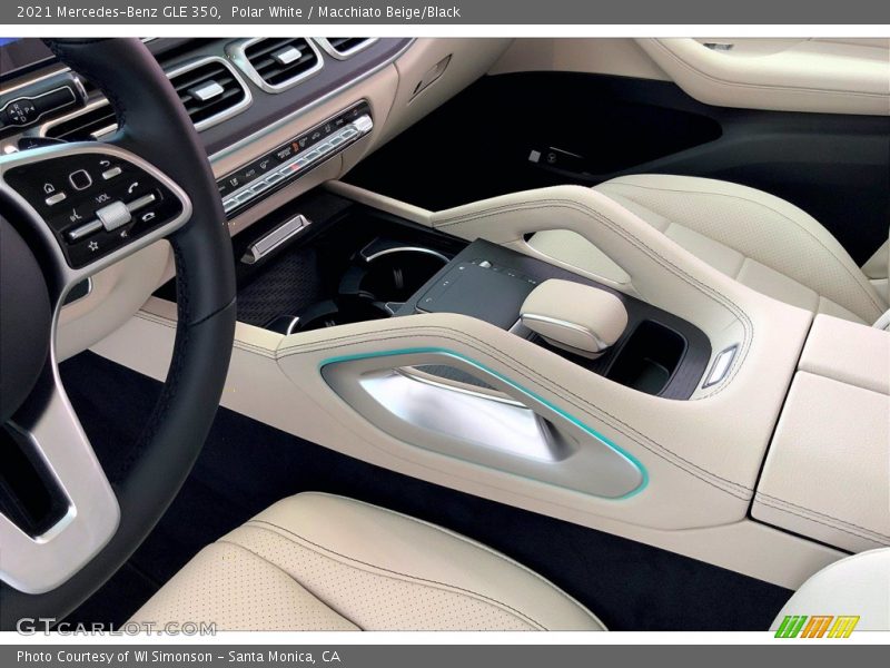 Polar White / Macchiato Beige/Black 2021 Mercedes-Benz GLE 350