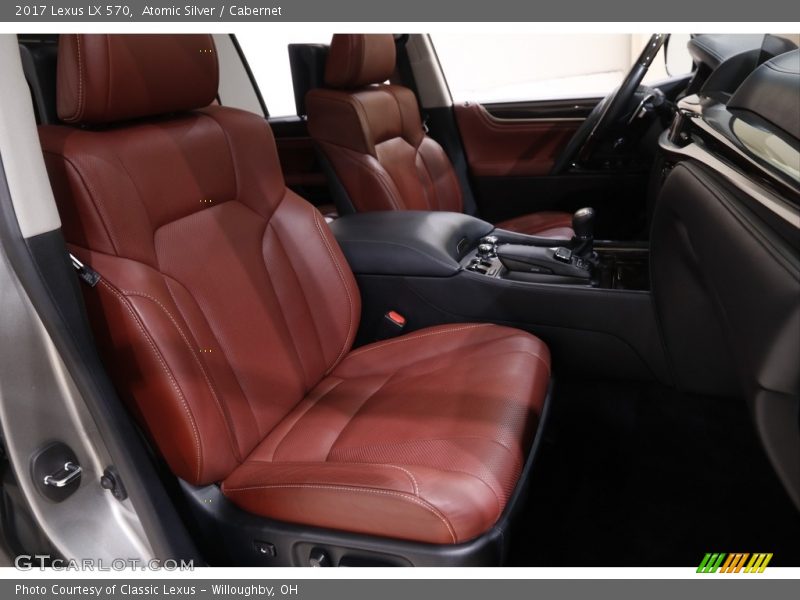Atomic Silver / Cabernet 2017 Lexus LX 570