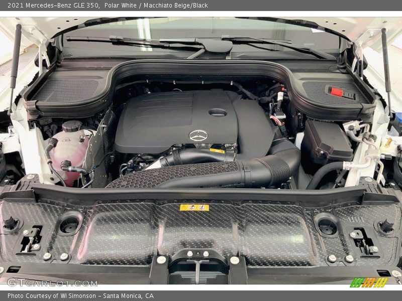 Polar White / Macchiato Beige/Black 2021 Mercedes-Benz GLE 350