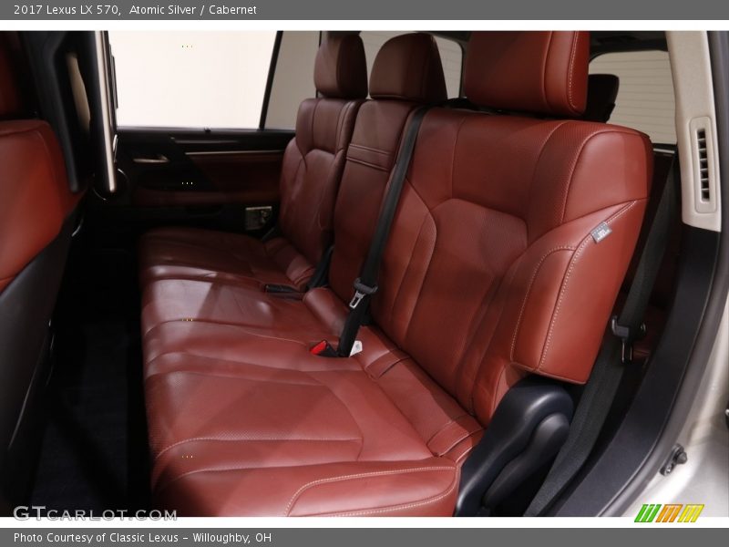 Atomic Silver / Cabernet 2017 Lexus LX 570