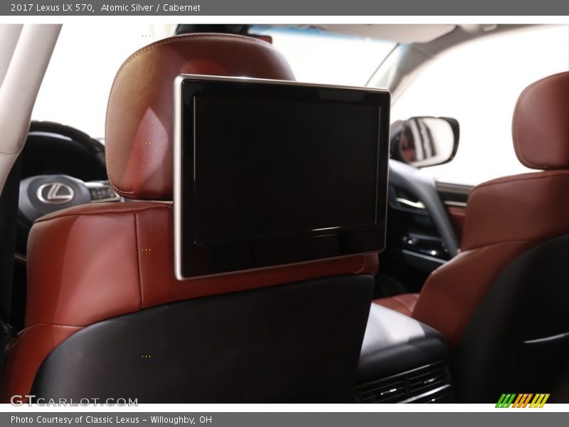 Atomic Silver / Cabernet 2017 Lexus LX 570