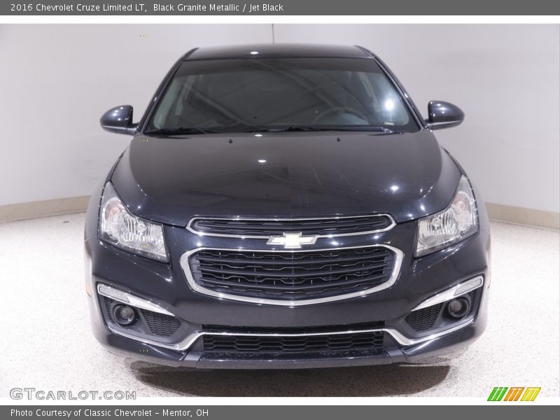 Black Granite Metallic / Jet Black 2016 Chevrolet Cruze Limited LT