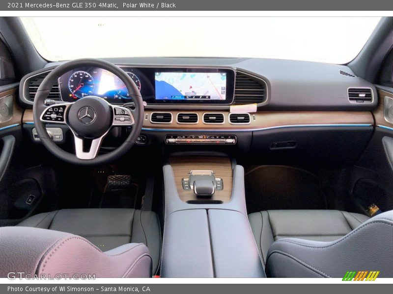 Dashboard of 2021 GLE 350 4Matic